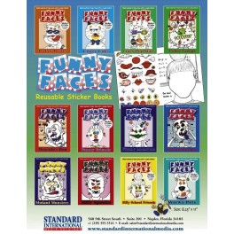 Funny Faces 6 Pack Assortment